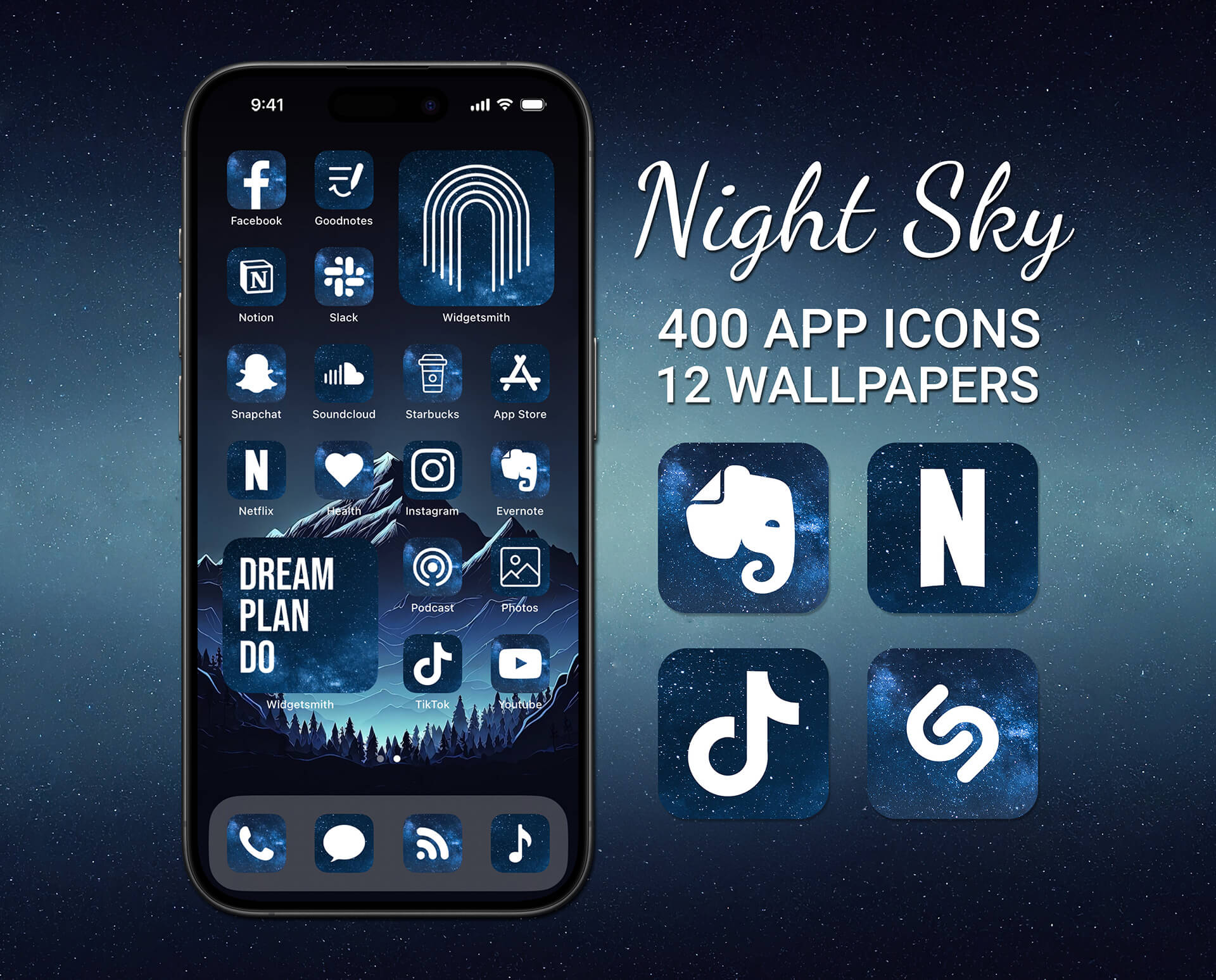 Blue App Icons
