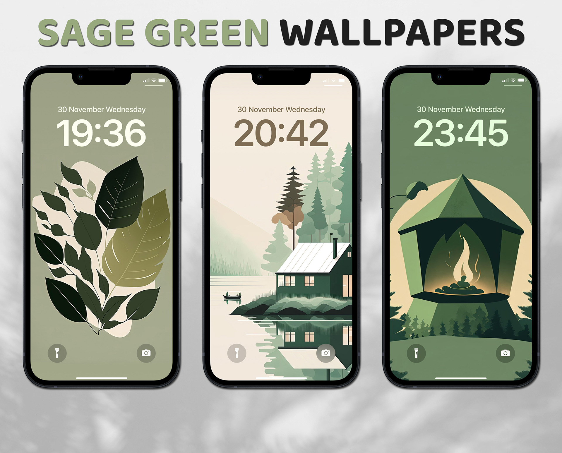 Sage Green Wallpapers - Pinicon