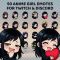 Anime Girl Emotes