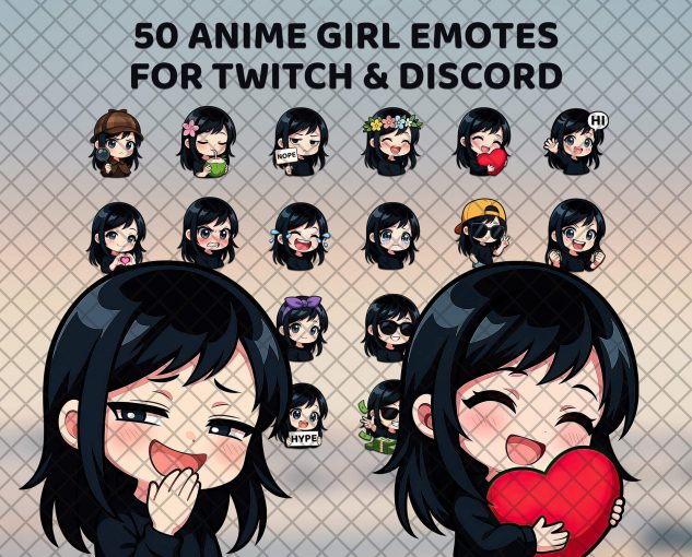Anime Girl Emotes
