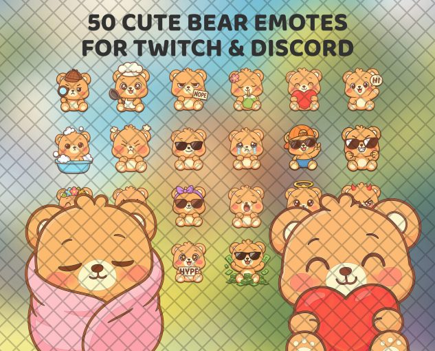 Cute Bear Emotes