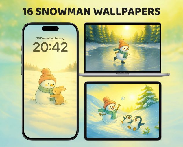 Cute Snowman Wallpapers