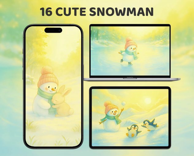 Cute Snowman Wallpapers