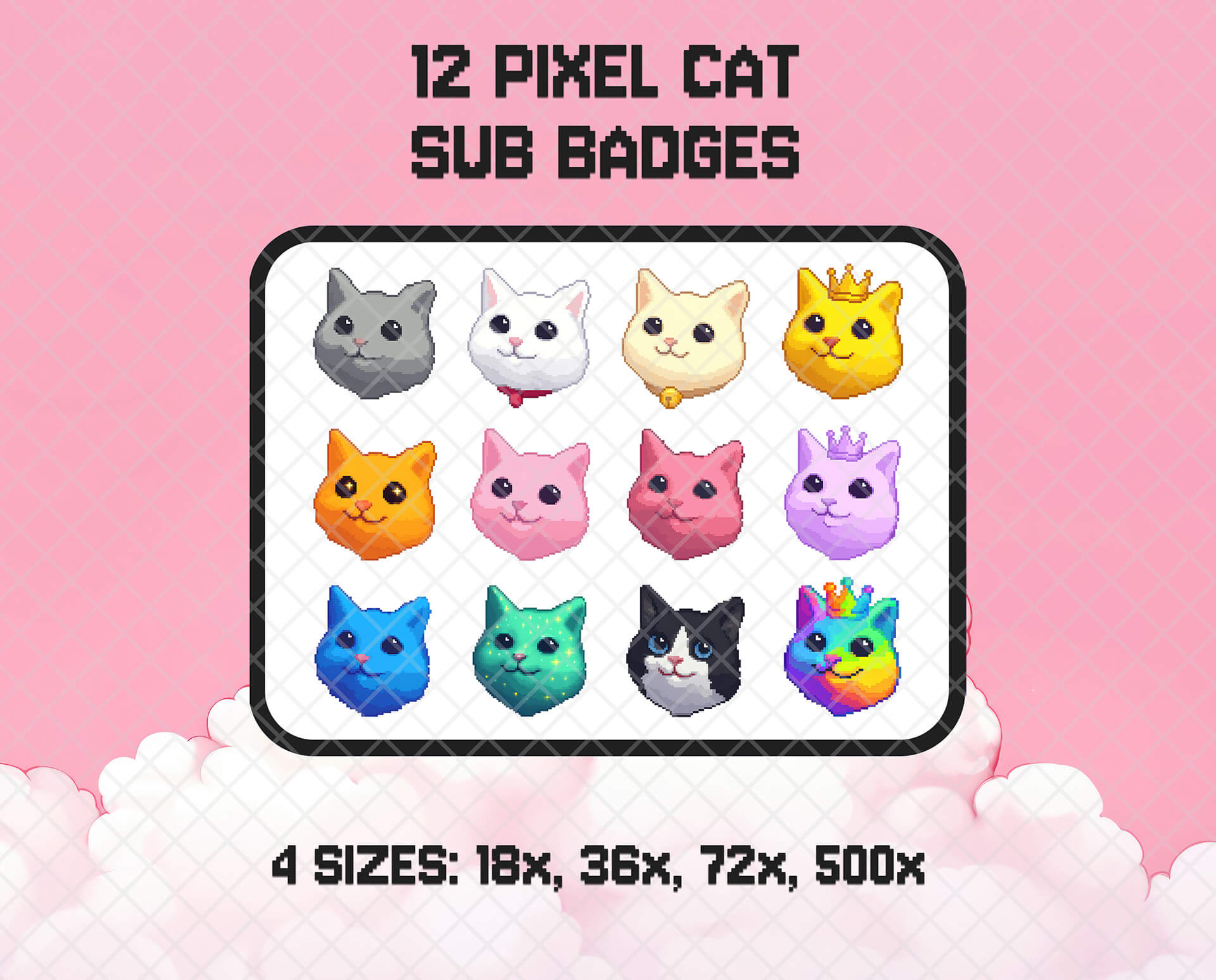 Cat Sub Badges