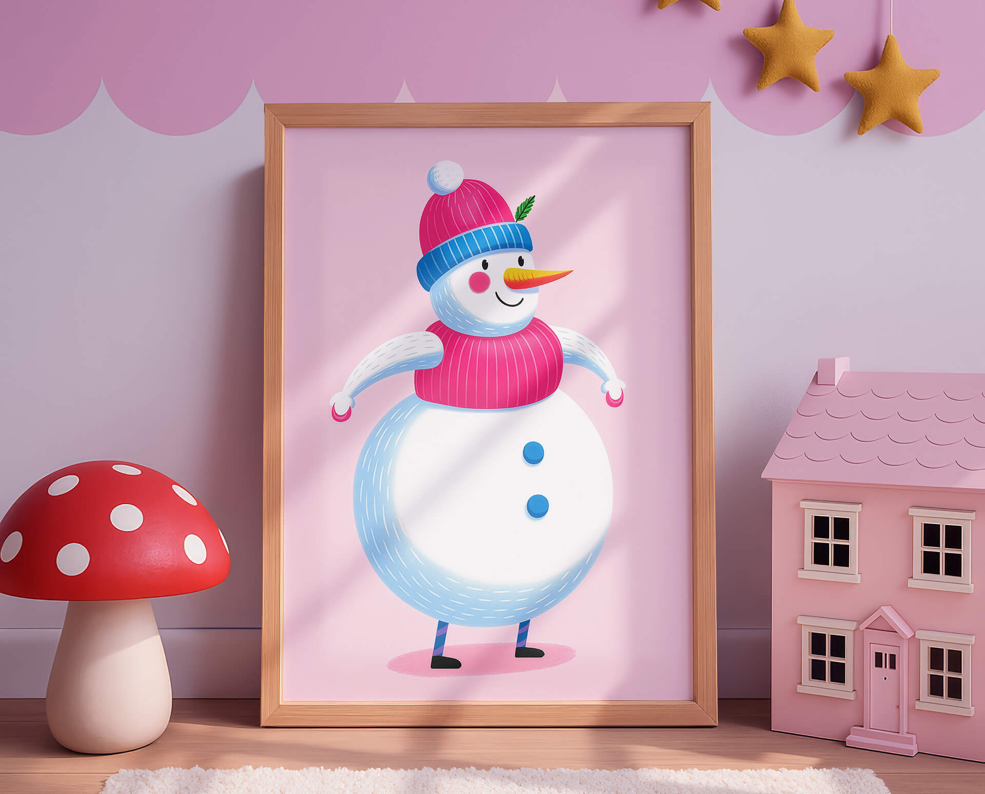Snowman Wall Art