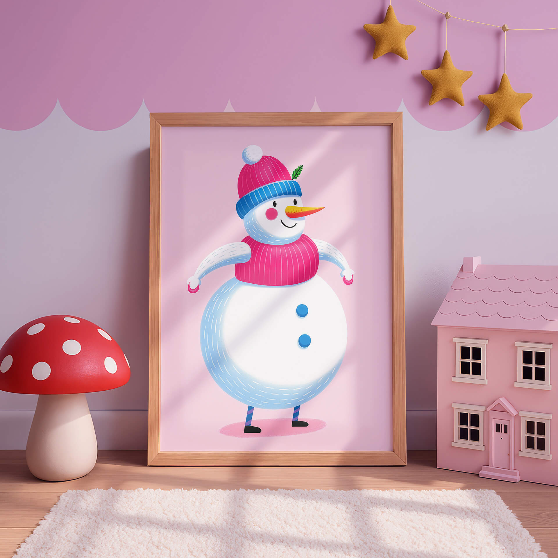 Snowman Wall Art